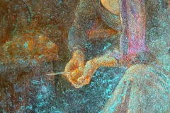 Slava-Nikolaev-a-woman-peeling-onions-Berlin-Artsy